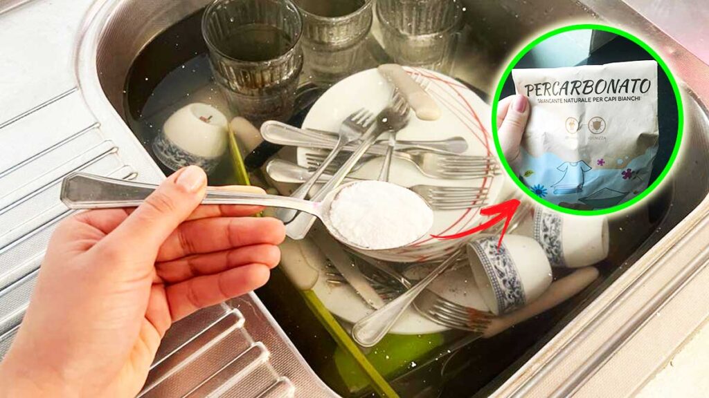 Come usare il percarbonato di sodio in lavastoviglie