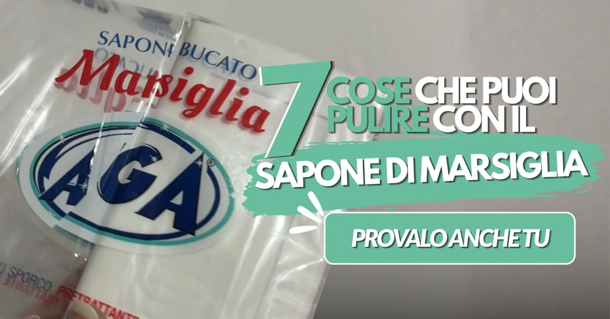 7 cose che puoi pulire con il sapone di Marsiglia
